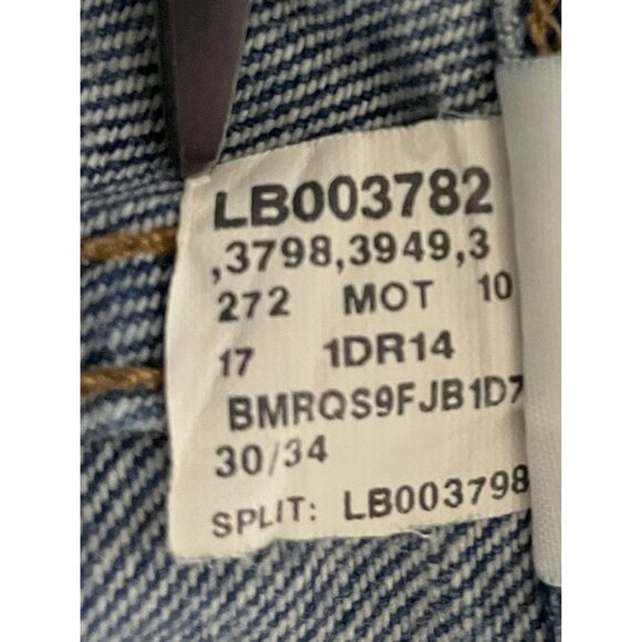 L.L. Bean Natural Fit Men's Jeans 30X34 100% Cotton Denim Classic Blue Wash - Picture 11 of 15